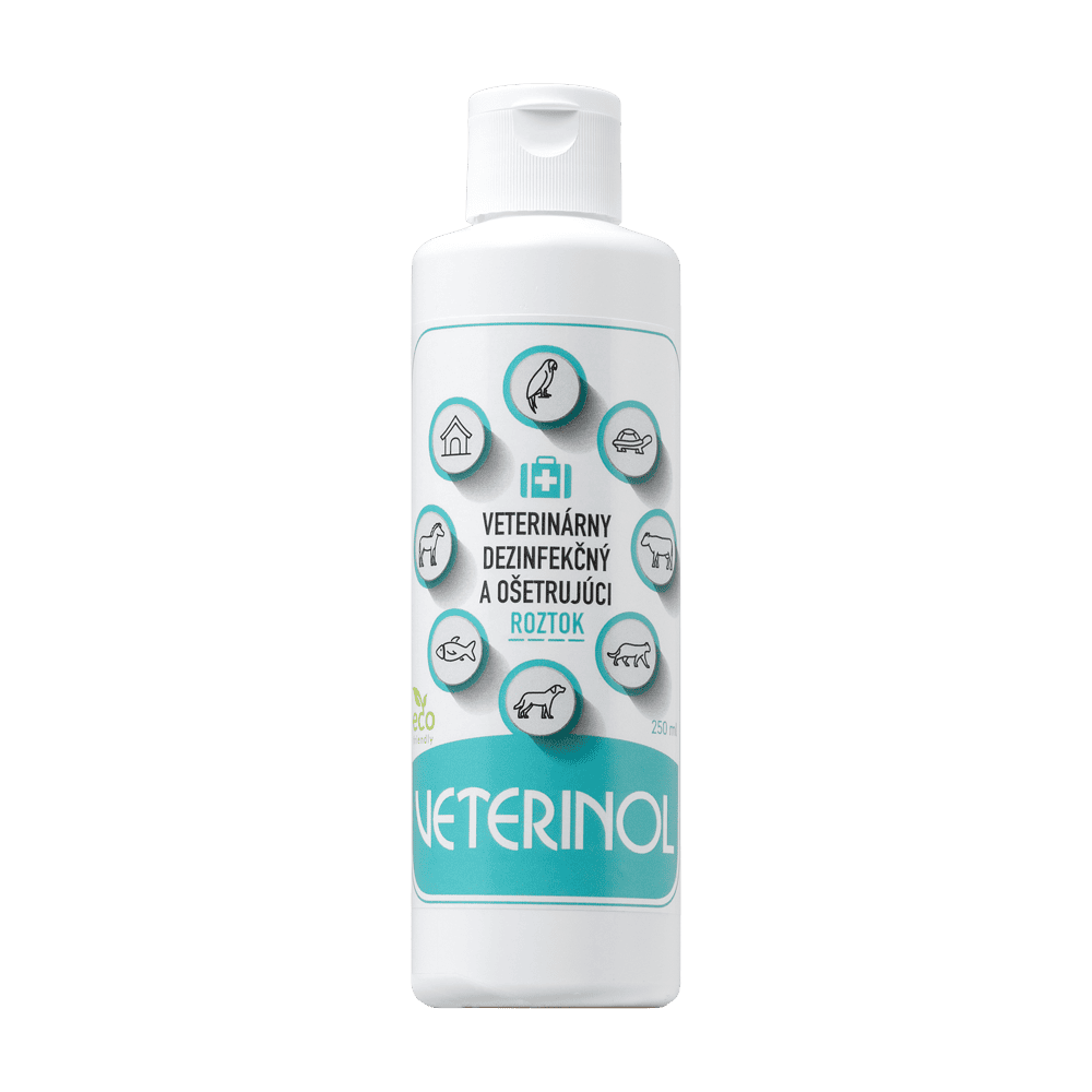 VETERINOL dezinfekčný roztok 250 ml