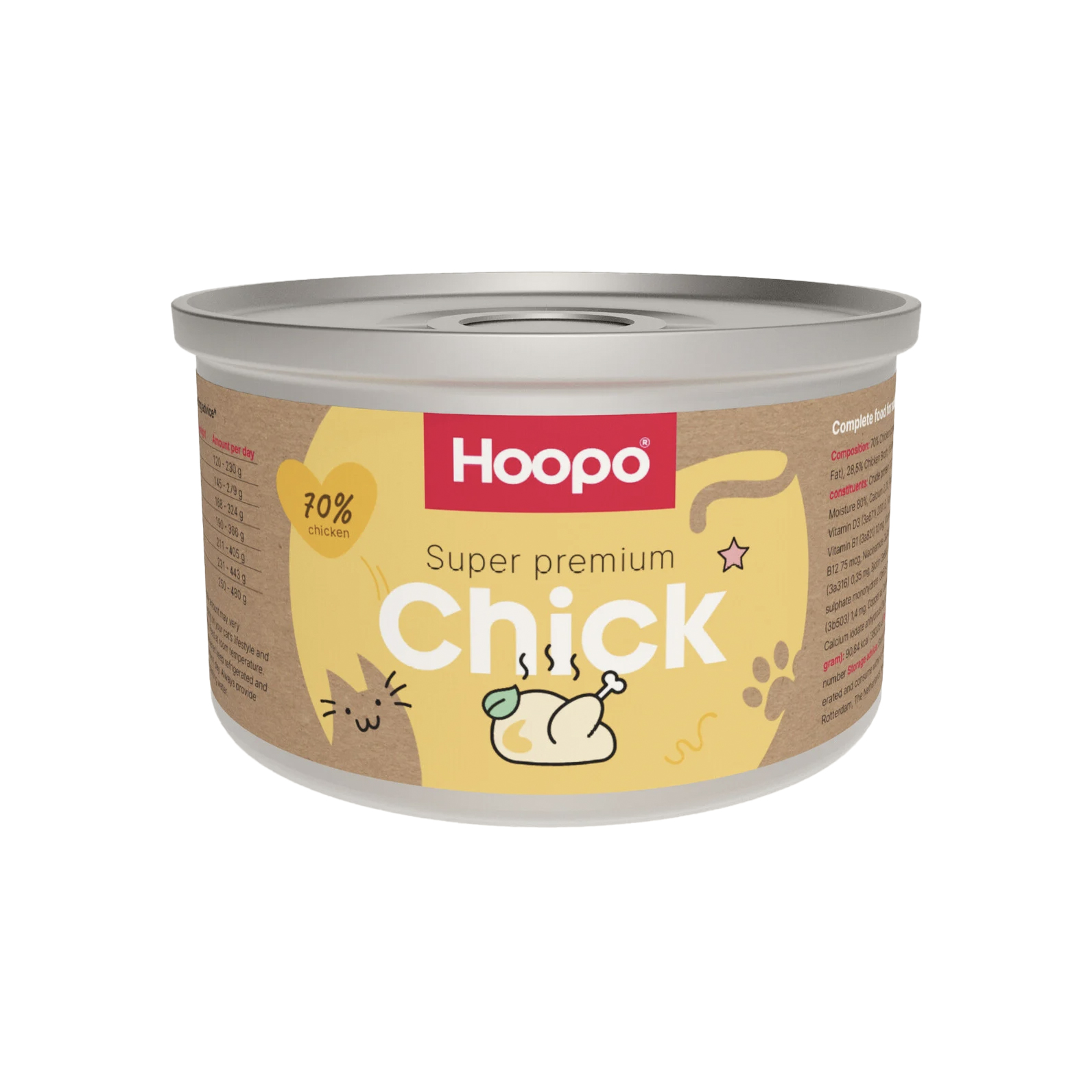 Hoopo Chick Paté 200g