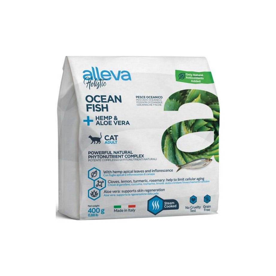 Alleva HOLISTIC cat adult ocean fish 0,4 kg
