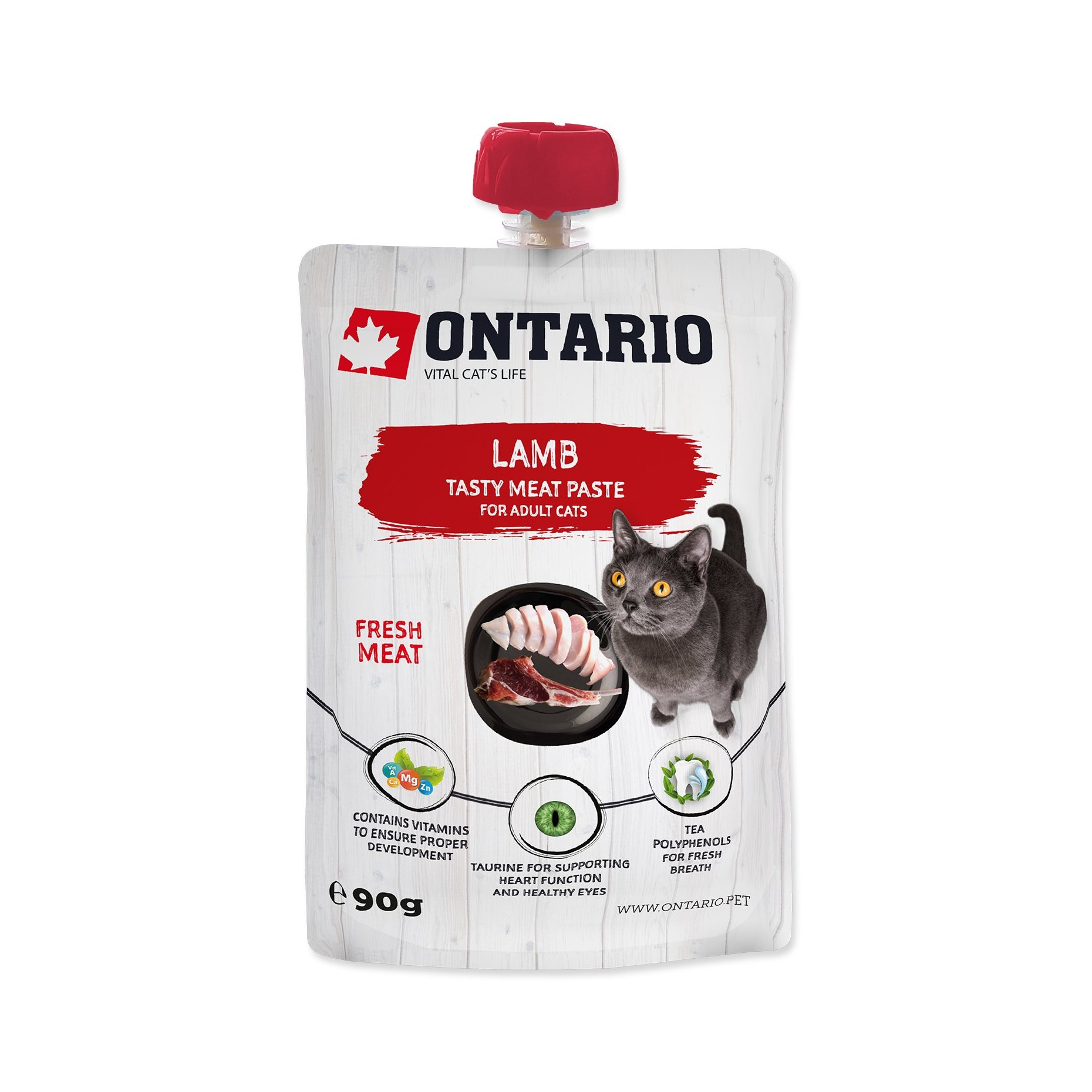 Pasta Ontario jahňacie 90g