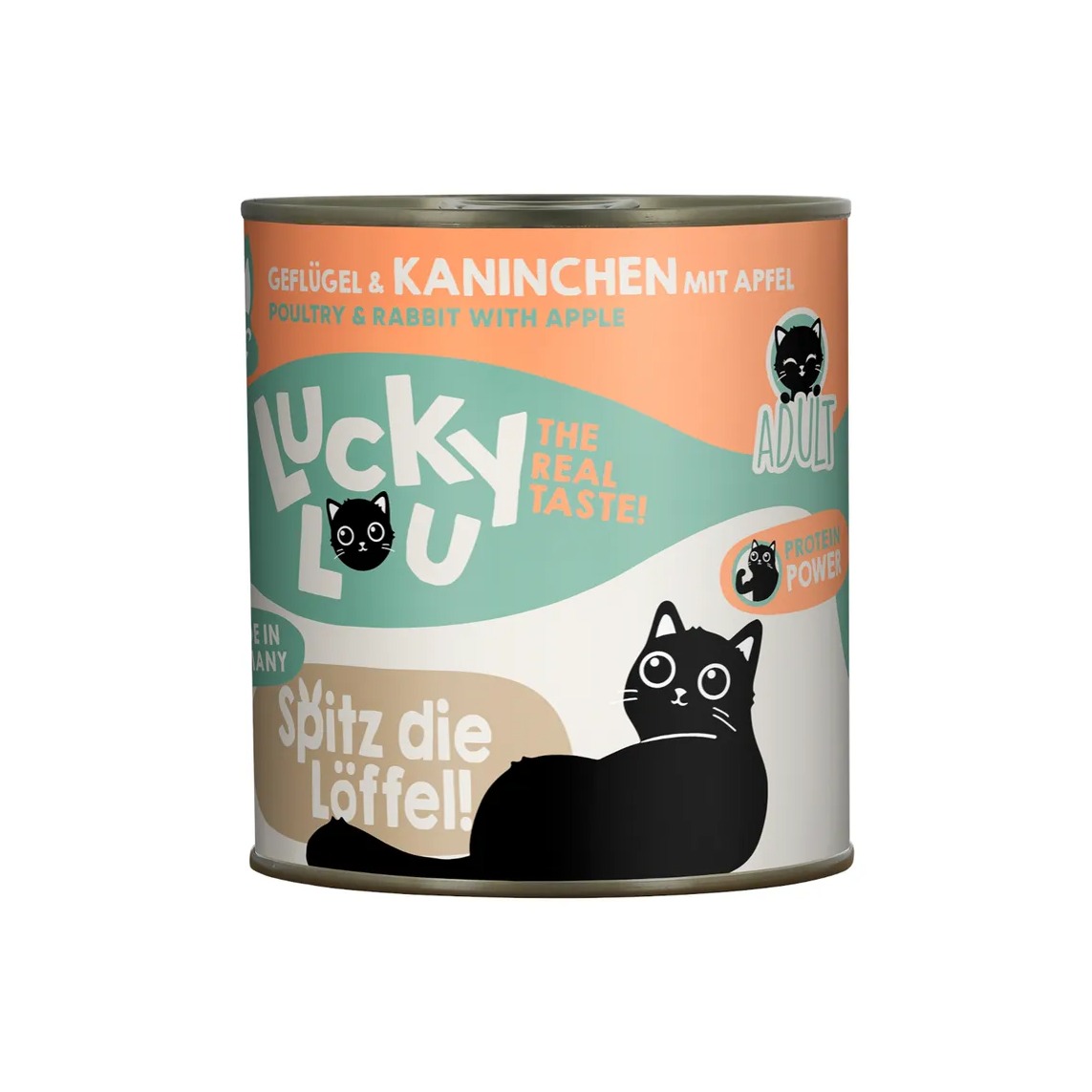 LUCKY LOU Lifestage pre Mačky Adult – Hydina a Králik 800g